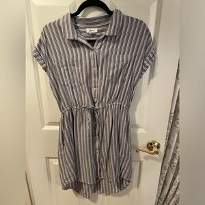Japna Button Up Denim Dress